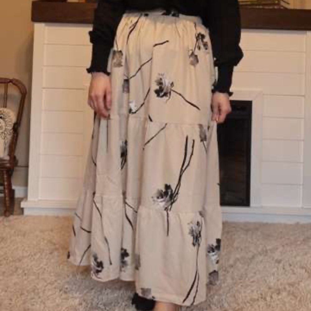 Floral skirt